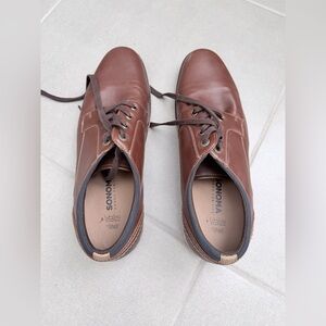 Sonoma Men's Brown Leather Oxfords